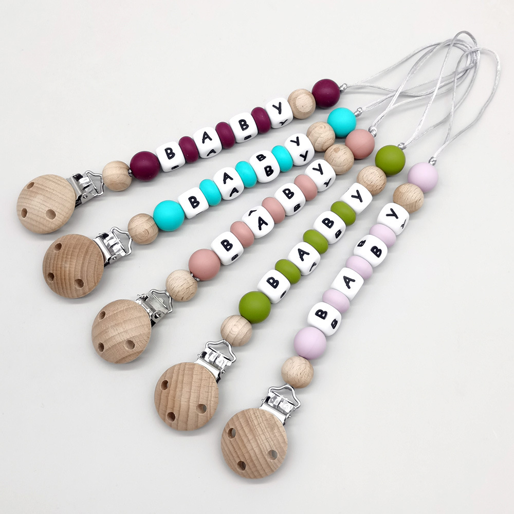 Custom Name Pacifier Clips Cha - đánh giá và giá Baby Products Toys