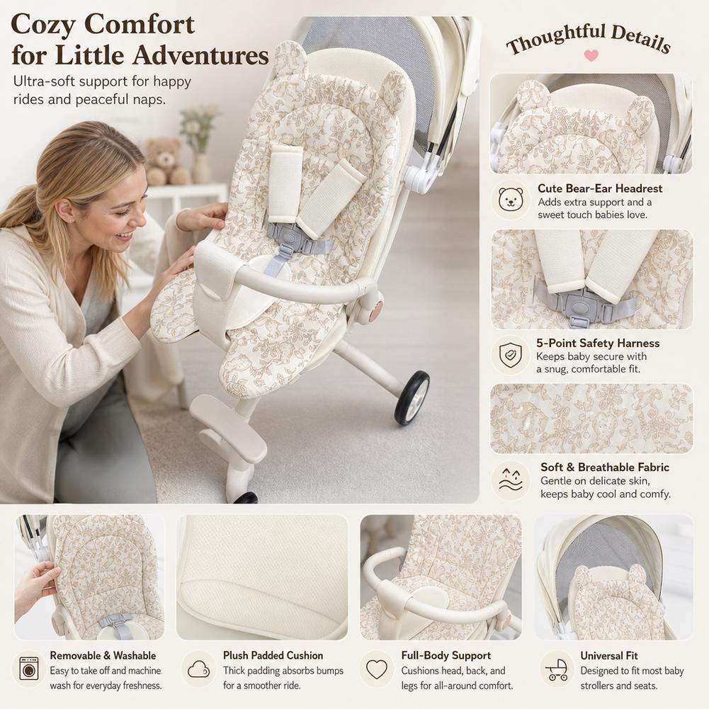 Baby Stroller Seat Cushion Sof - đánh giá và giá Infant Car Seat Cover